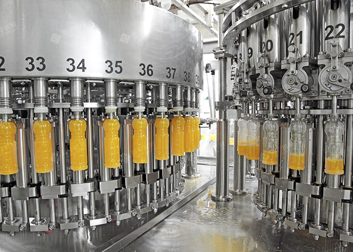 四合一果汁果肉灌裝機 四合一果汁果肉灌裝機